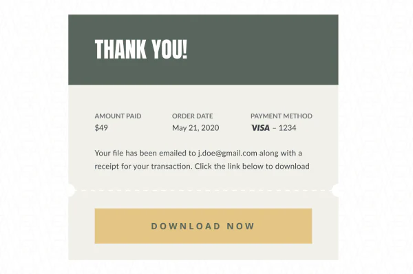Get paid for your product